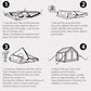 Inflatable Camping Tent for 2