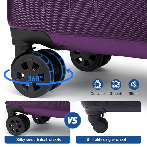 Luggage Sets 2 Piece Hardshell Suitcase (2 Count)