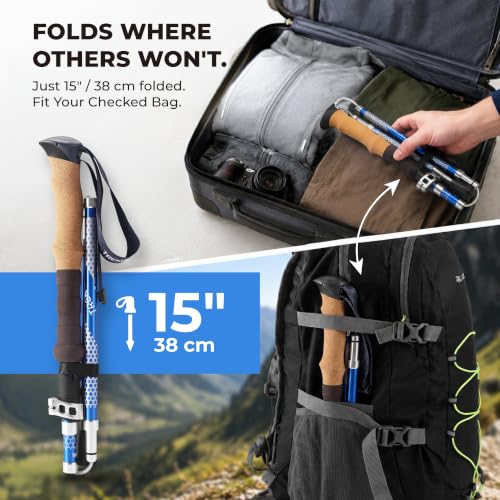 Trek Z Hiking Trekking Poles (2 Count)