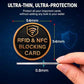 2 Pack Round Shape RFID Blocking Card for Credit Card (2 Count)