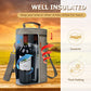 2 Bottle Insulated Wine Tote Carrier Bag