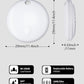 Tracker Tags, Item Finder Work with Apple Find My (iOS Only), Tracking Device Locator Smart Tag for Luggage, Keys, Wallet, Bike, Pets, Bags (White, 2 Pack)
