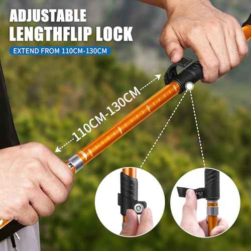 Trekking Poles Collapsible (2 Count)