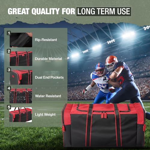 Heavy Duty Multi Pocket Large Sports Gym Equipment 3