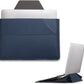 MOFT Laptop Carry Sleeve, 2-in-1 Laptop Bag & Stand for 16" MacBook Air/Pro & Dell/HP/Lenovo/Asus, Stylish Slim Computer Sleeve Bag with Expandable Storage for Computer Accessories, Deep Blue