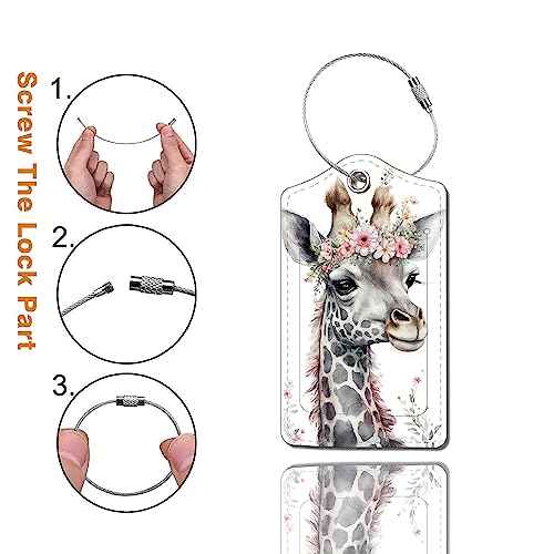 2 Pack Luggage Tag for Suitcase (9.99 Count)