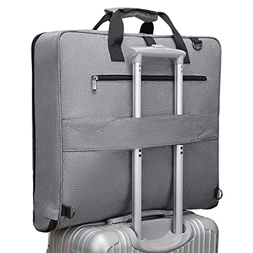 Carry On Garment Bag for Hanging Suits with Shoulder Strap