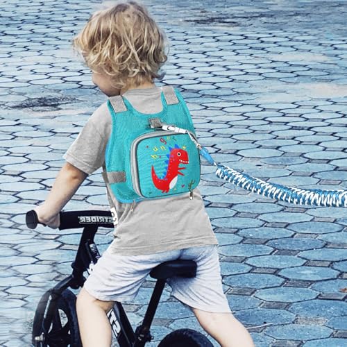 Toddler Harness Leash + Anti Lost Wrist Link
