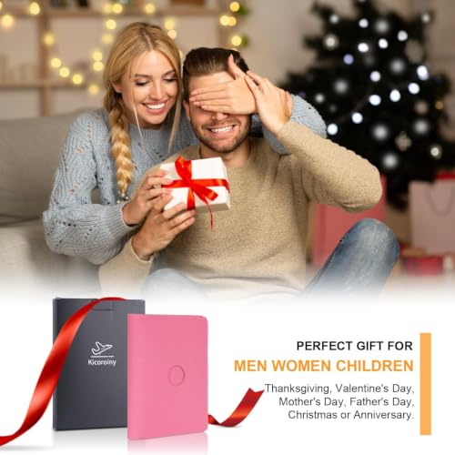 Full Grain Leather Passport Holder Cover for Men and Women Travel