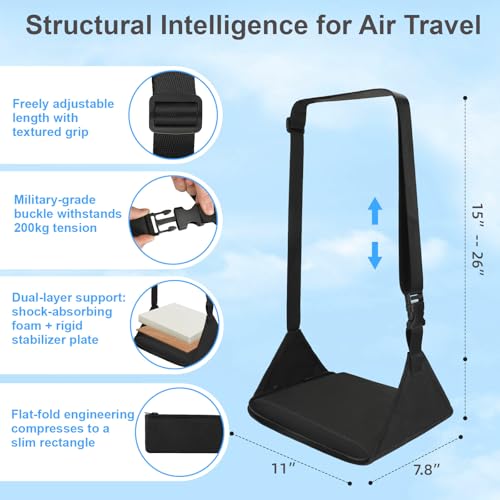 Foot Hammock for Plane Travel