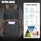 Large Basketball Backpack Sports Gym Bag with Ball Holder Ventilated Shoe Compartment Insulated Cooler Pockets Reflective Strips Fence Hook for Men Athletic Training