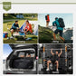 Duffel Bag with Wheels and Handle