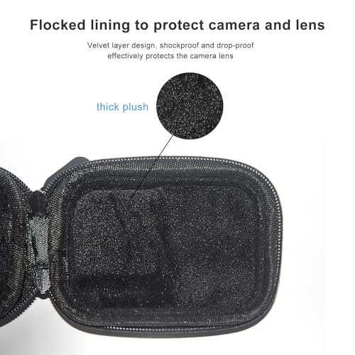 Black PU Mini Carrying Case for for INSTA 360 ace pro2