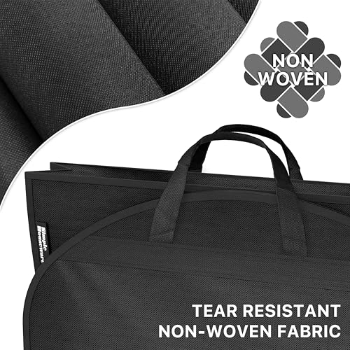 43" Travel Garment Bag with Pockets (3 Count)
