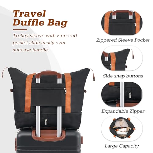 Suitcase Set 28 IN Expandable Luggage with TSA Lock Spinner Wheels (3 Count)