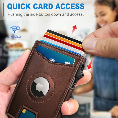 Airtag Wallet for Men Money Clip 9