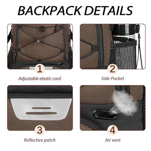 Basketball Backpack with Ball Compartment