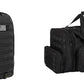 K-Cliffs Tactical Range Duffel Heavy Duty Travel Bag Quality Sport Gear Gym Tote Molle Lockable With US Patch (Combo)