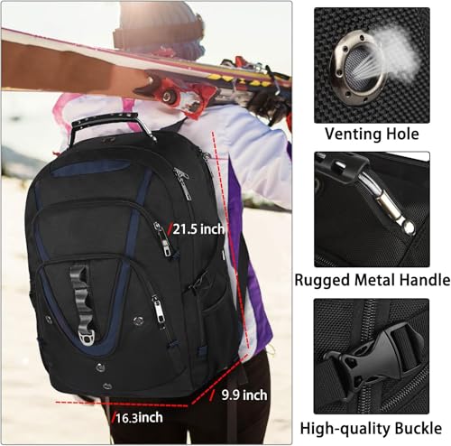 18.4 Laptop Backpack Men Women