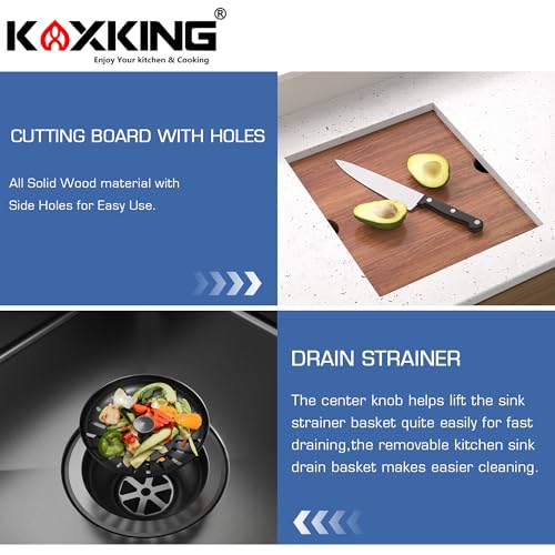 RV Kitchen Sink 13x15 Inch with Foldable Faucet
