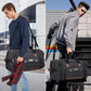Canvas Duffle Bag for Men Expandable Convertible Travel Gym Duffel