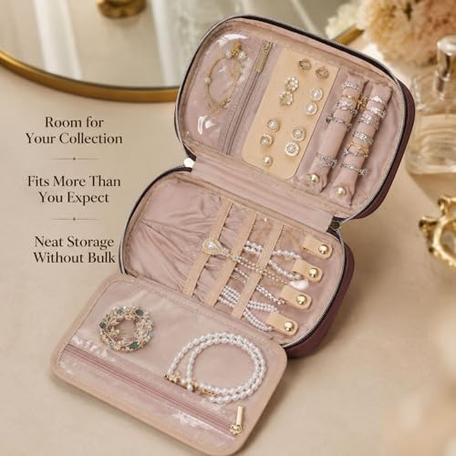 Jewelry Travel Case Organizer for Necklaces