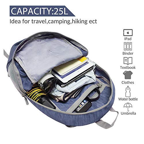 25L Ultra Lightweight Packable Backpack