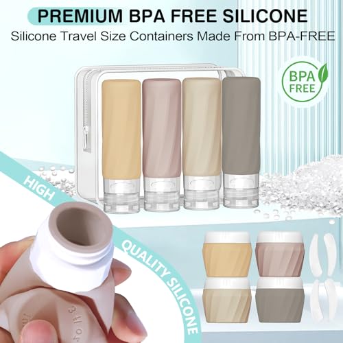 14pack Travel Bottles for Toiletries (14 Count)
