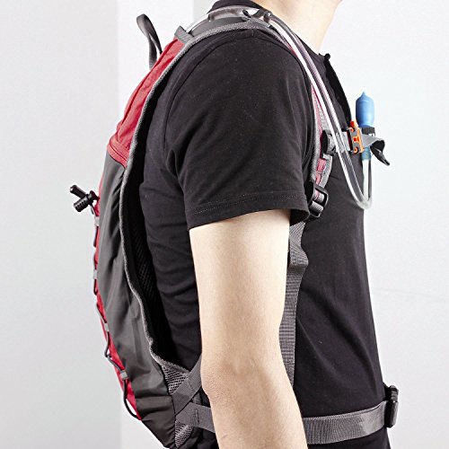 Hydration Pack Backpack with 2L Water Bladder for Hiking & Cycling