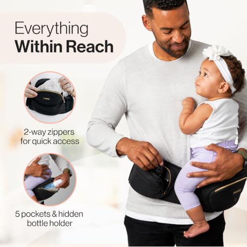 Original Hip Seat Baby Carrier for Babies & Toddlers up to 45 lbs