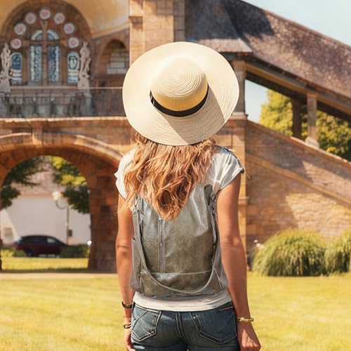 Women Backpack Purse PU Leather Anti