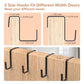 40 Large Pockets Over The Door Shoe Organizer