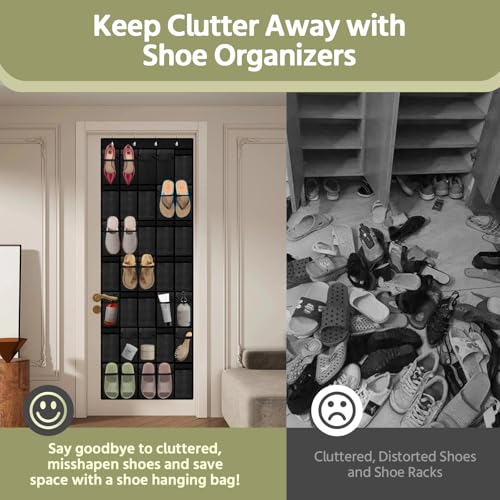 35 Pocket Over the Door Shoe Organizer (35 Count)