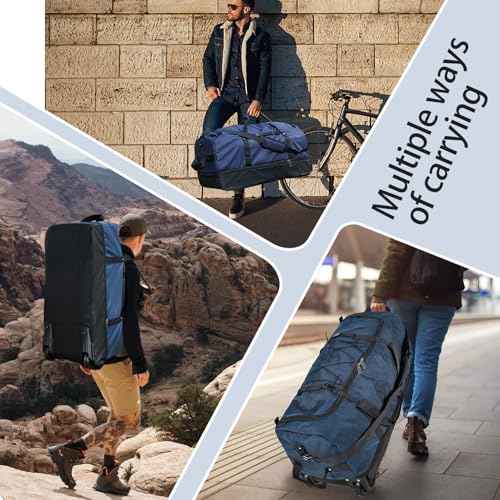 110L Expandable to 140L 32” Foldable Oxford Soft