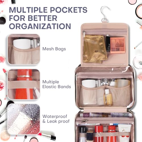 Hanging Toiletry Bag for Women Travel