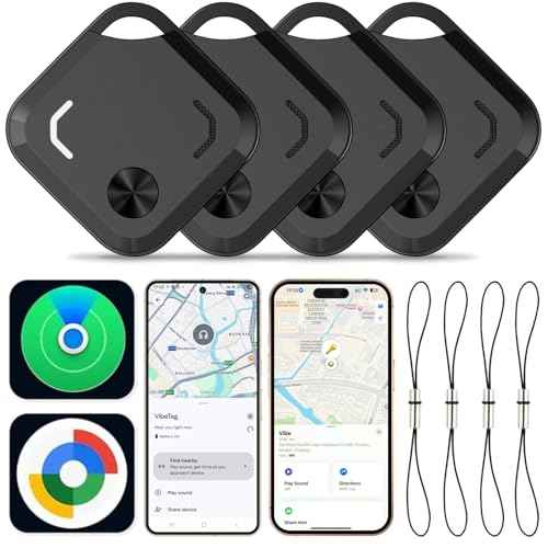 Dual System Bluetooth Tracker Tags for Android & iOS