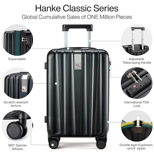 Expandable Hard Shell Luggage Sets (3 Count)