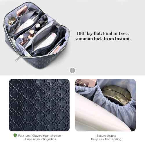 Travel Makeup Bag for Women (3 Count)