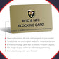 50 Pack RFID Blocking Card for Credit Debit ID Card (50 Count)
