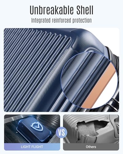 20 Inch Carry On Luggage 22x14x9 Airline Approved