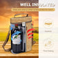 2 Bottle Insulated Wine Tote Carrier Bag