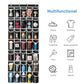 35 Pockets Over the Door Shoe Organizer