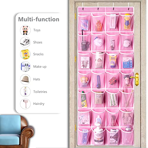 28 Pocket Over The Door Shoe Organizer