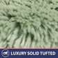 Microfiber Elongated Toilet Seat Cover 19.5"x 15" Machine Washable