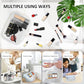 TSA Approved Toiletry Bag Clear Quart Size Travel Bags Makeup Bag (2 Count)