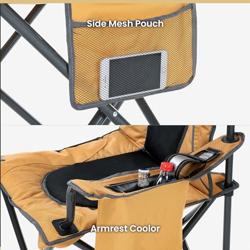 Portable Folding Camping Quad Chair w