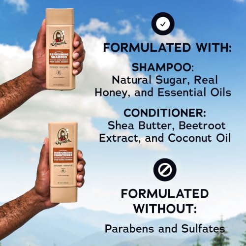 Men's Natural Shampoo and Conditioner Set (22 Fl Oz)
