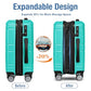 Carry On Luggage 22x14x9 Airline Approved