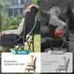Oversized Folding Camping Chair for Adults with Adjustable Lumbar Support