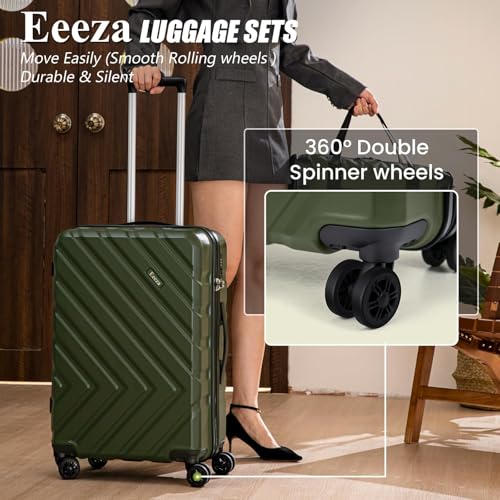 ABS+PC Luggage Sets 5 Piece (5 Count)